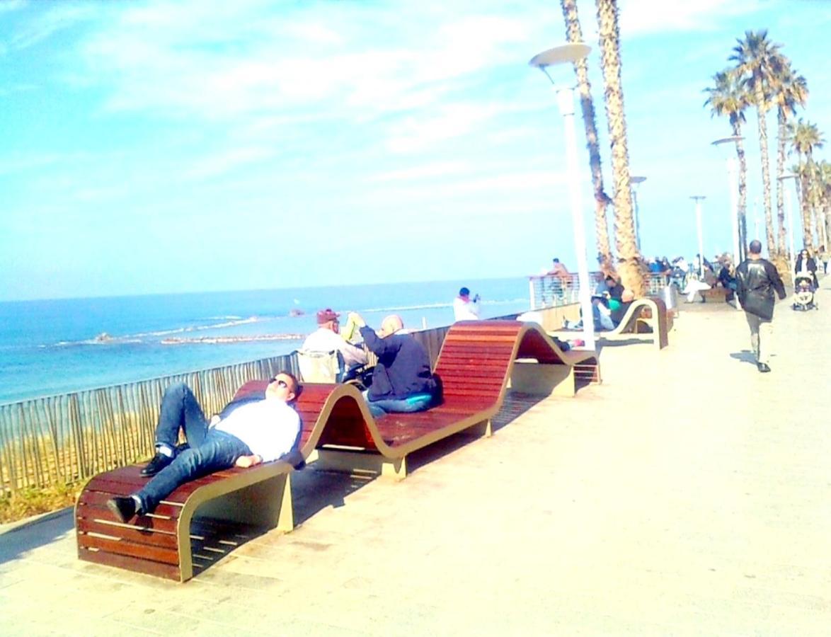 Beachfront Studio Apartment Bat Yam 412 Exterior foto
